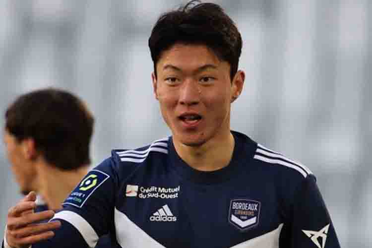 Hwang Ui-jo ชาวเกาหลีทำประตูสูงสุดในเอเชียในลีกฟุตบอลฝรั่งเศส
