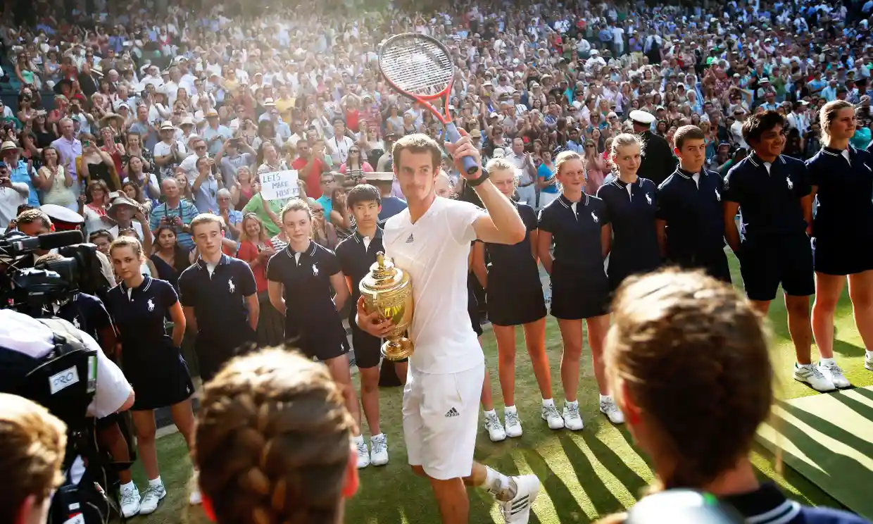 วิมเบิลดัน ได้ชัยชนะจาก Andy Murray 10 ปี